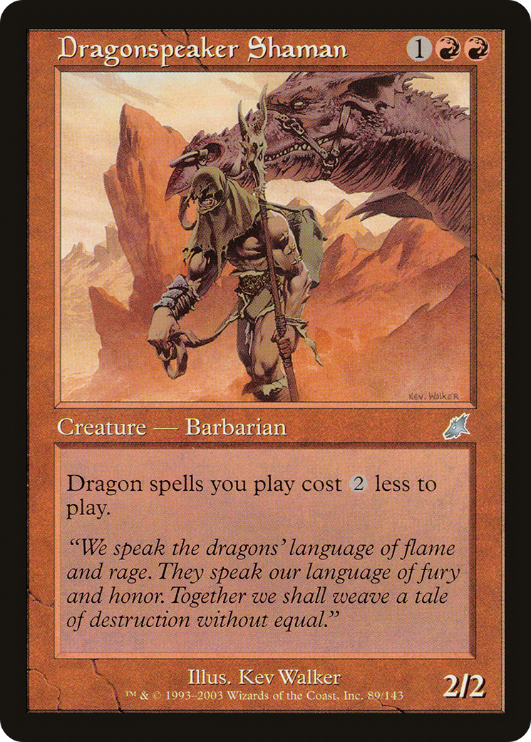 Dragonspeaker Shaman [Scourge]-1