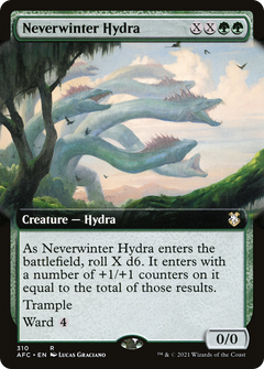 Neverwinter Hydra (Extended Art) [Dungeons & Dragons: Adventures in the Forgotten Realms Commander]-1