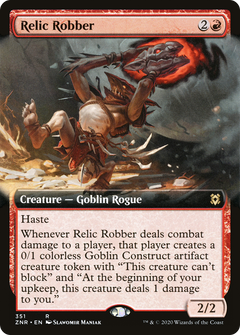 Relic Robber (Extended Art) [Zendikar Rising]-1