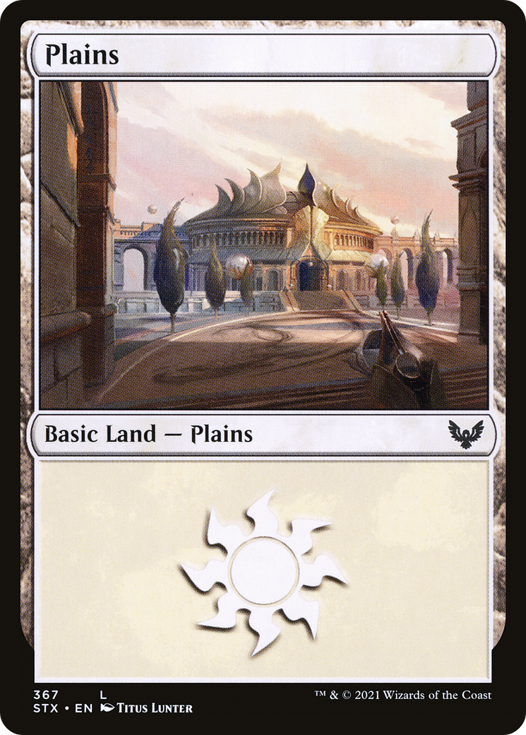 Plains (367) [Strixhaven: School of Mages]-1