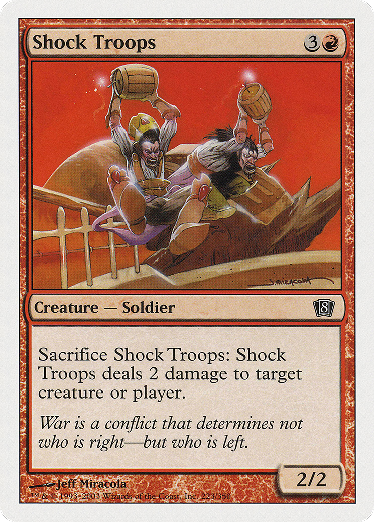 Shock Troops [Eighth Edition]-1