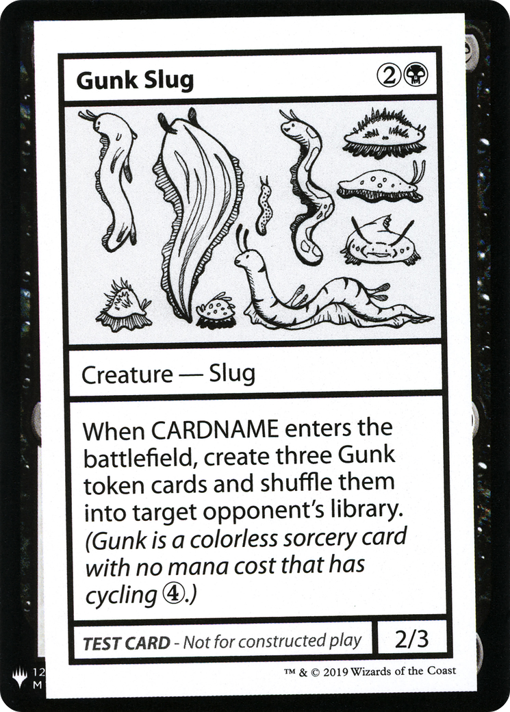Gunk Slug [Mystery Booster Playtest Cards]-1