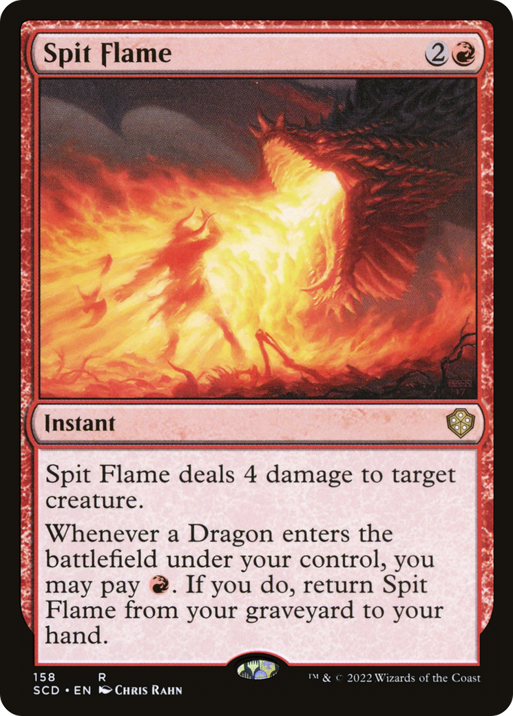 Spit Flame [Starter Commander Decks]-1