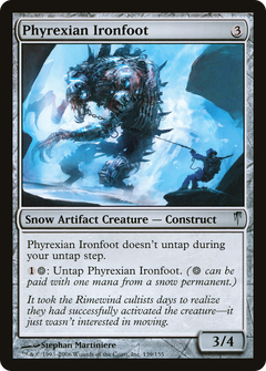 Phyrexian Ironfoot [Coldsnap]-1