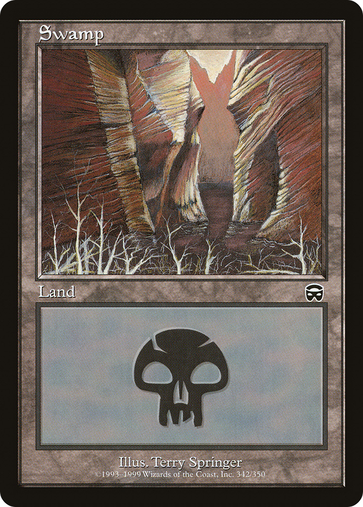 Swamp (342) [Mercadian Masques]-1