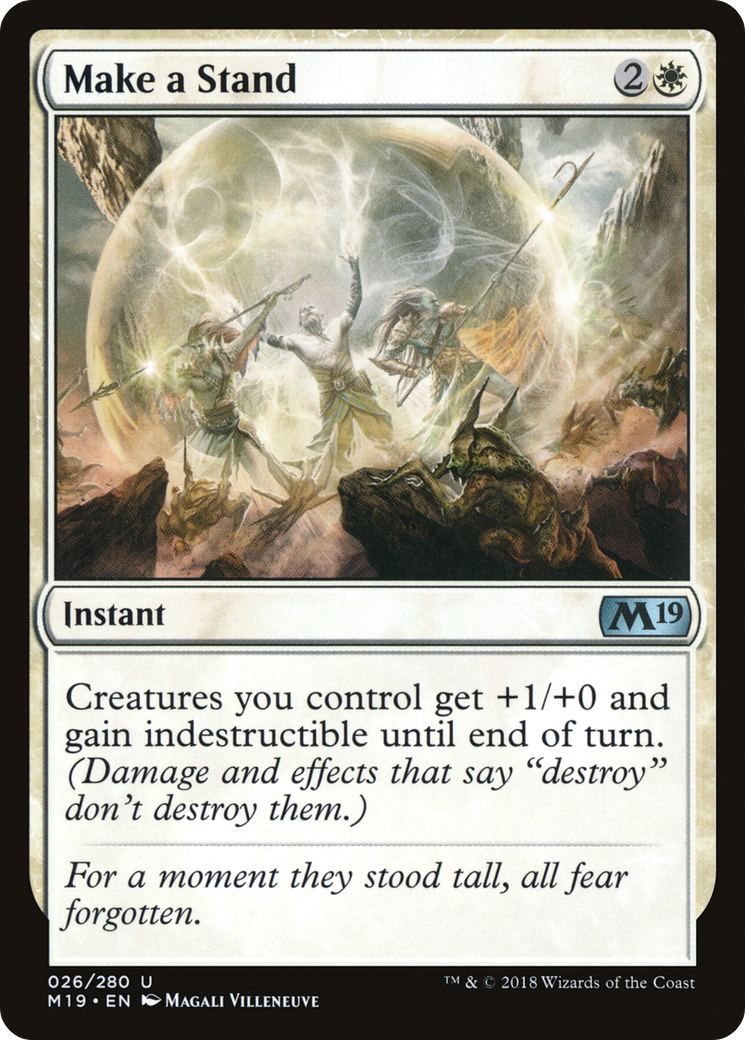 Make a Stand [Core Set 2019]-1