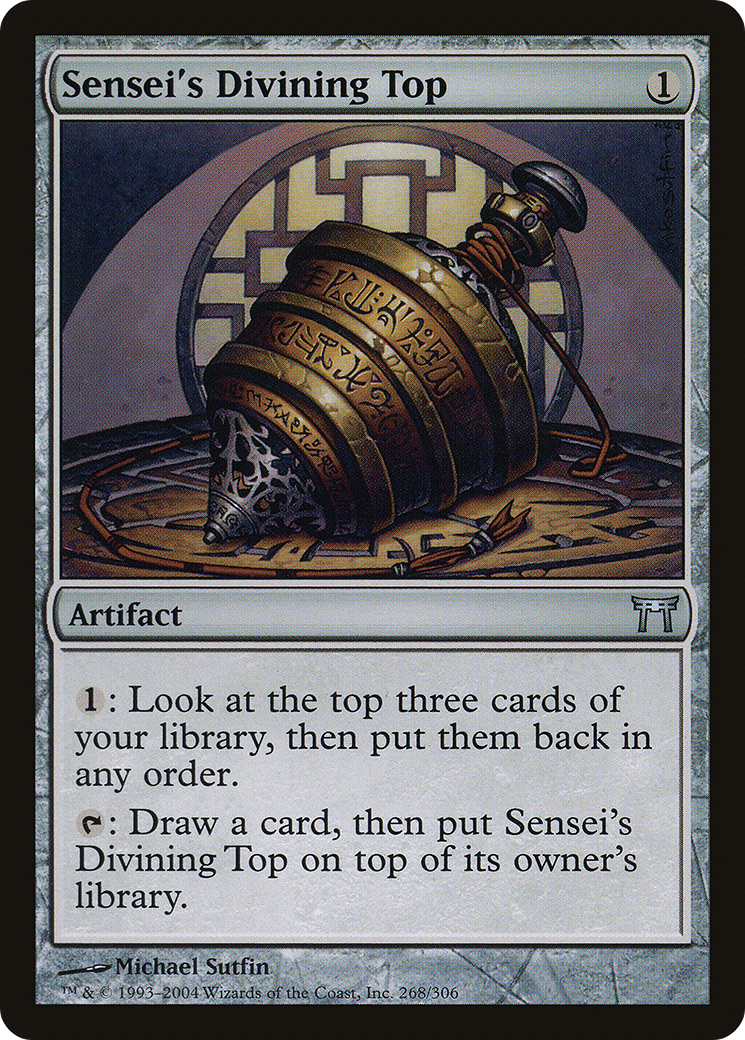 Sensei's Divining Top [Champions of Kamigawa]-1