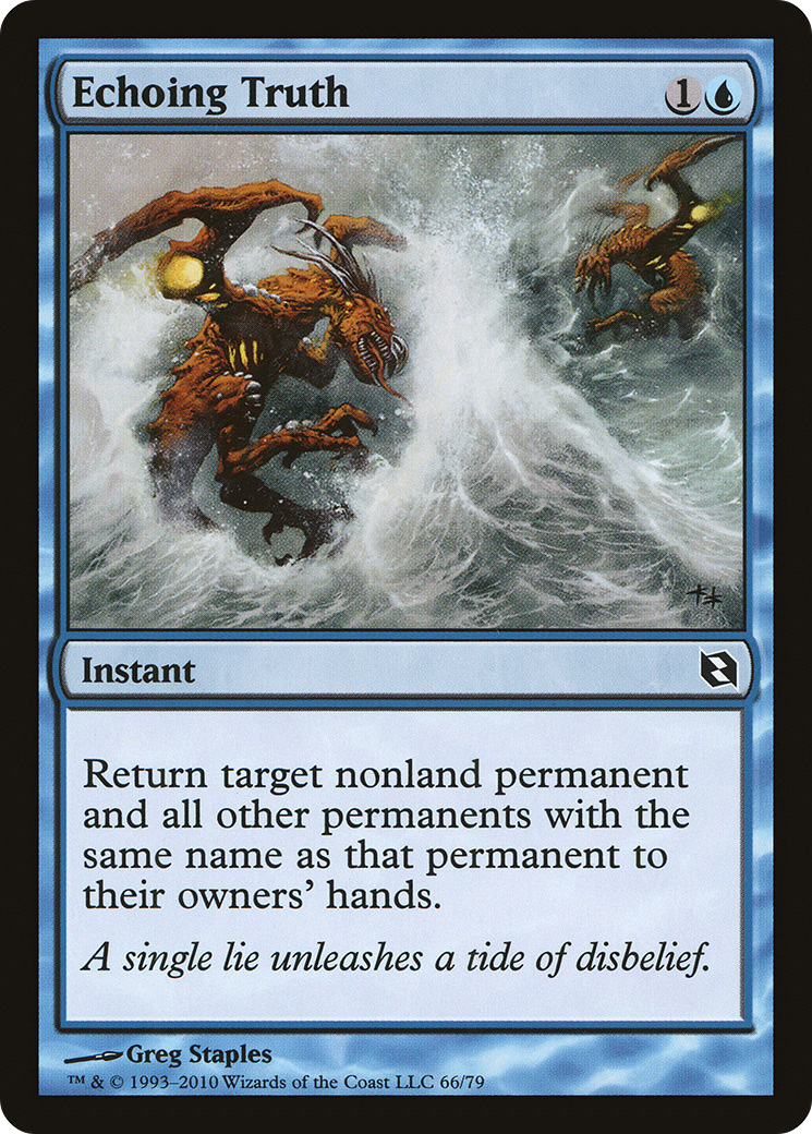 Echoing Truth [Duel Decks: Elspeth vs. Tezzeret]-1