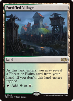 Fortified Village [Tarkir: Dragonstorm Commander]-1
