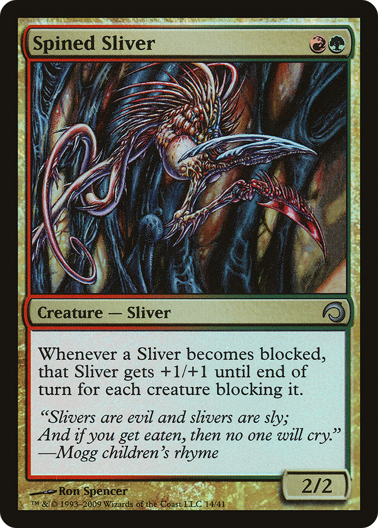Spined Sliver [Premium Deck Series: Slivers]-1