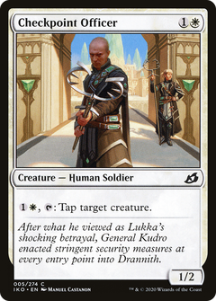 Checkpoint Officer [Ikoria: Lair of Behemoths]-1