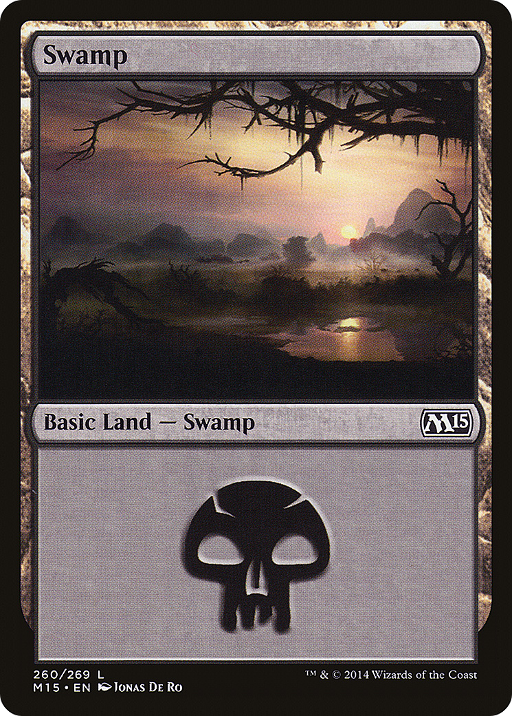 Swamp (260) [Magic 2015]-1
