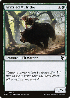 Grizzled Outrider [Kaldheim]-1