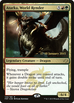 Atarka, World Render [Fate Reforged Prerelease Promos]-1