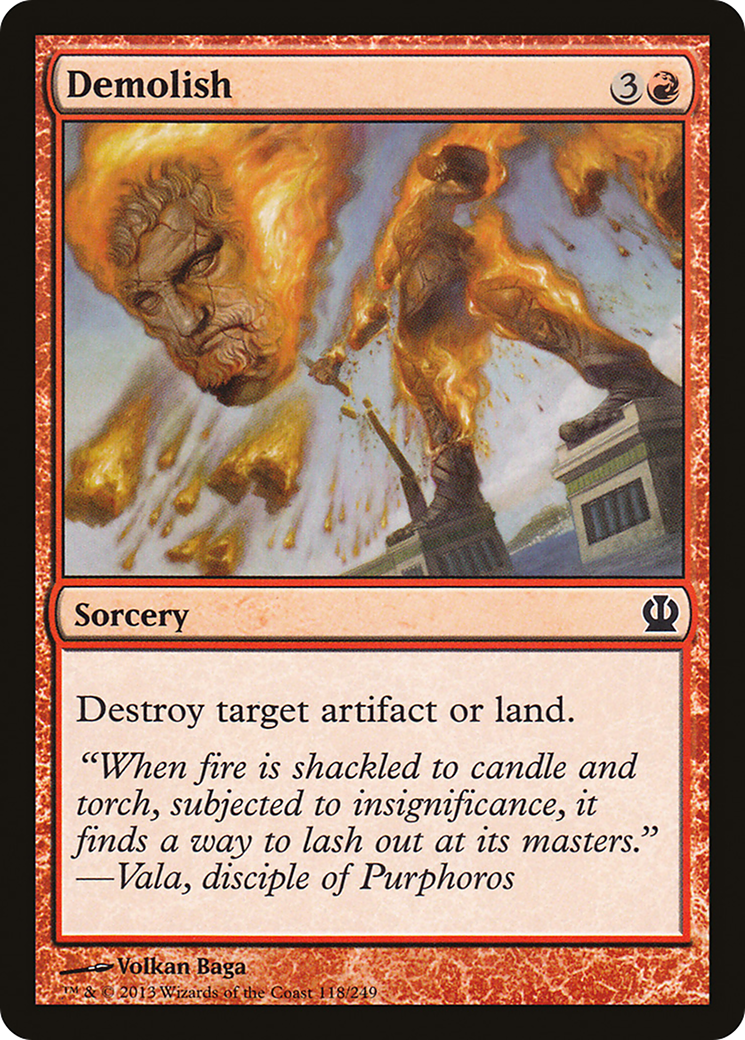 Demolish [Theros]-1