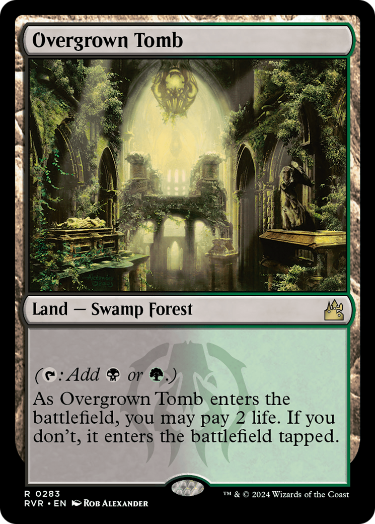 Overgrown Tomb [Ravnica Remastered]-1