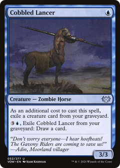 Cobbled Lancer [Innistrad: Crimson Vow]-1