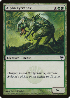 Alpha Tyrranax [Scars of Mirrodin]-1