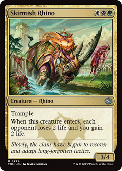 Skirmish Rhino (224) [Tarkir: Dragonstorm]-1