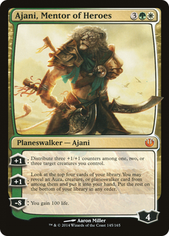 Ajani, Mentor of Heroes [Journey into Nyx]-1