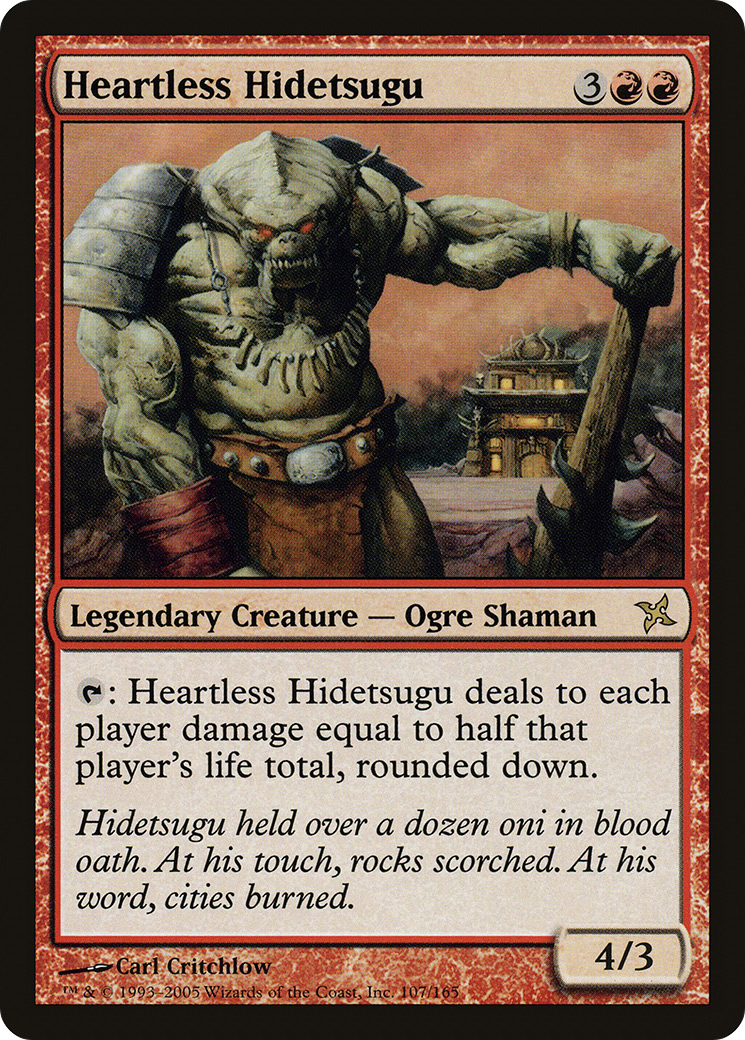 Heartless Hidetsugu [Betrayers of Kamigawa]-1
