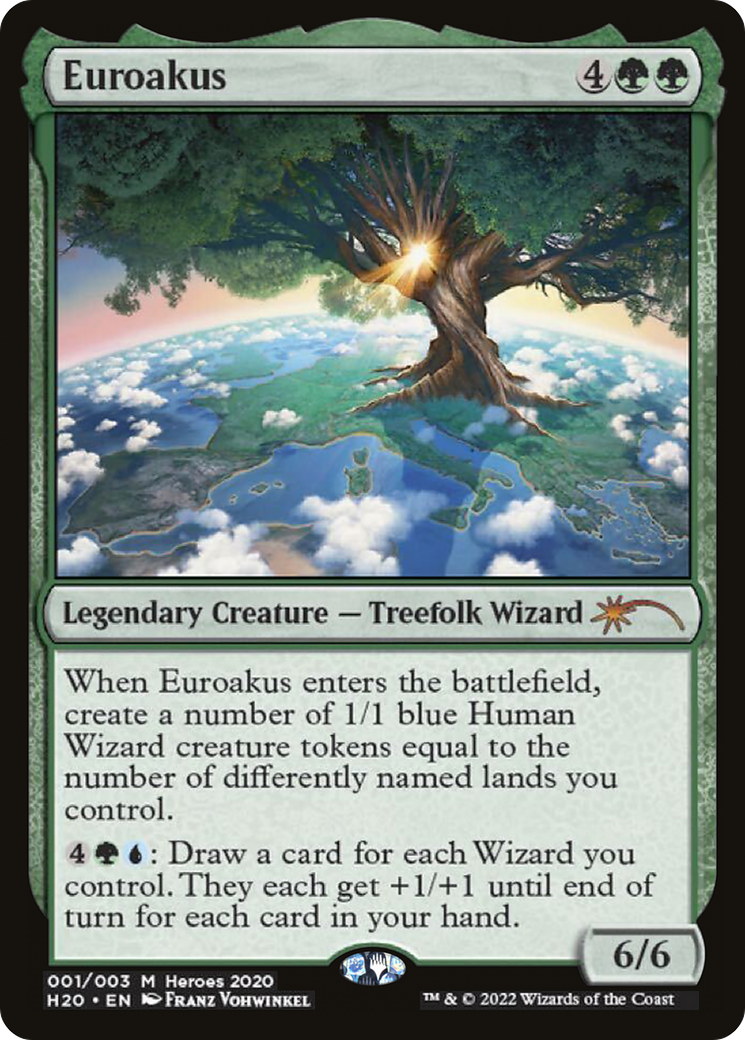 Euroakus (HTR20-001) - 2020 Heroes of the Realm-1