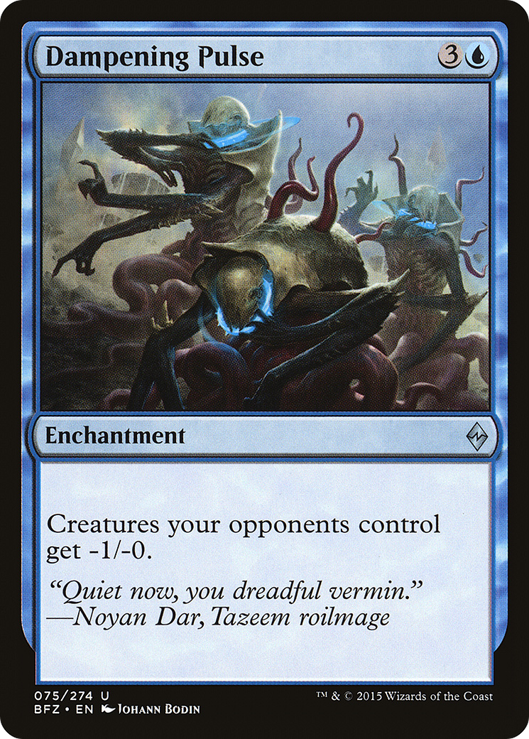 Dampening Pulse [Battle for Zendikar]-1