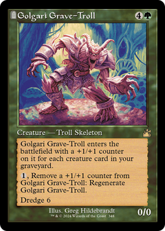 Golgari Grave-Troll (Retro Frame) [Ravnica Remastered]-1