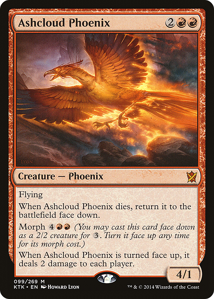 Ashcloud Phoenix [Khans of Tarkir]-1