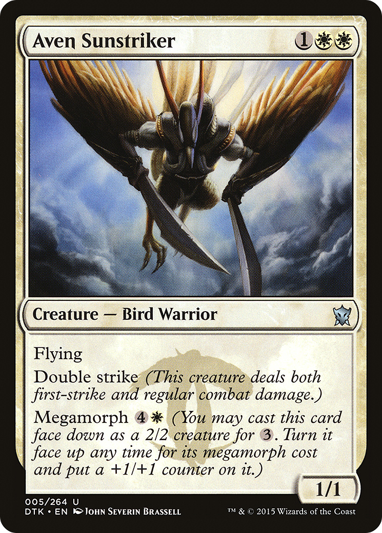 Aven Sunstriker [Dragons of Tarkir]-1