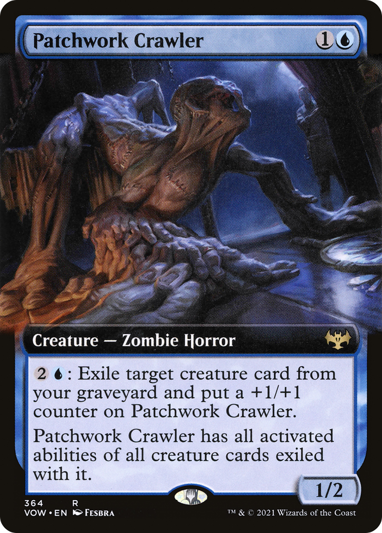 Patchwork Crawler (Extended Art) [Innistrad: Crimson Vow]-1
