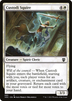 Custodi Squire [Innistrad: Crimson Vow Commander]-1