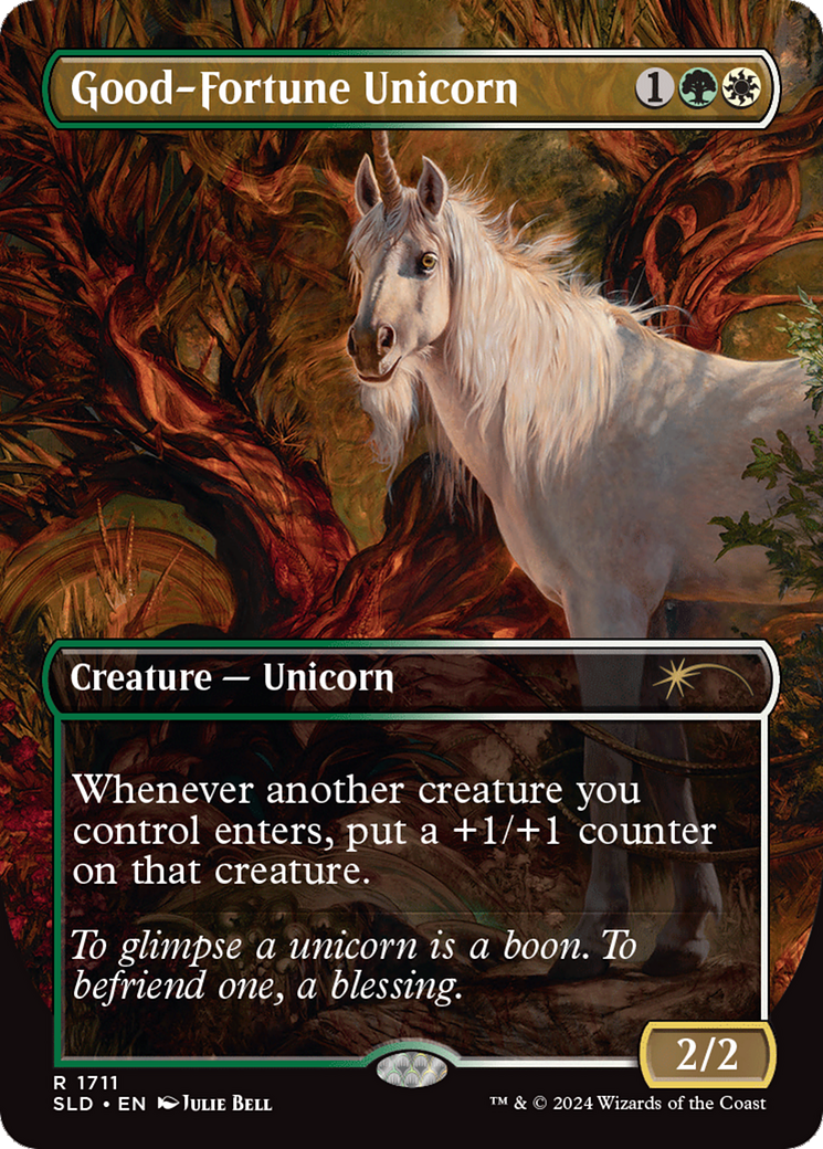 Good-Fortune Unicorn [Secret Lair Drop Series]-1