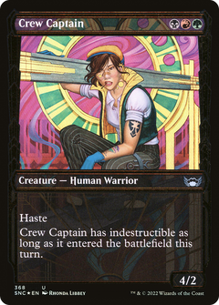 Crew Captain (Showcase Golden Age Gilded Foil) [Streets of New Capenna]-1