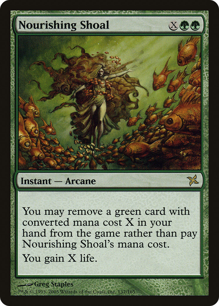 Nourishing Shoal [Betrayers of Kamigawa]-1