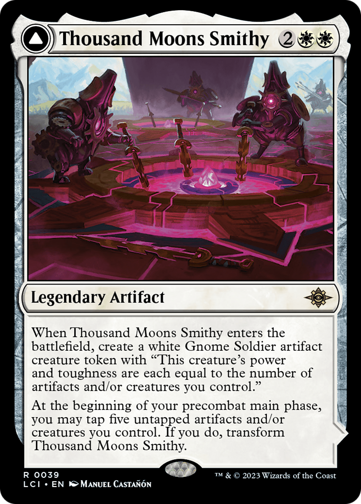 Thousand Moons Smithy // Barracks of the Thousand [The Lost Caverns of Ixalan]-3