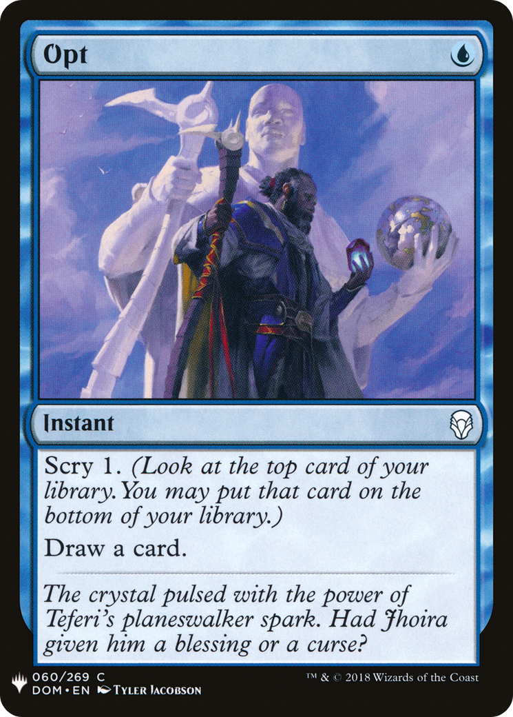 Opt [Mystery Booster]-1