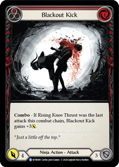 Blackout Kick (Red) [U-WTR089] (Welcome to Rathe Unlimited)  Unlimited Normal-2