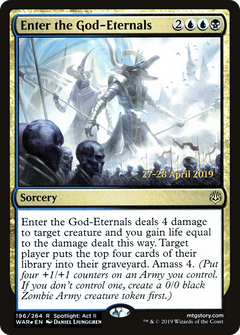 Enter the God-Eternals [War of the Spark Prerelease Promos]-1