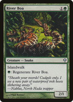 River Boa [Zendikar]-1