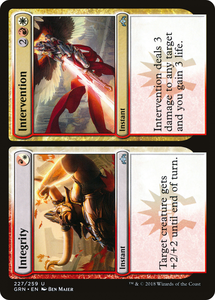 Integrity // Intervention [Guilds of Ravnica]-1