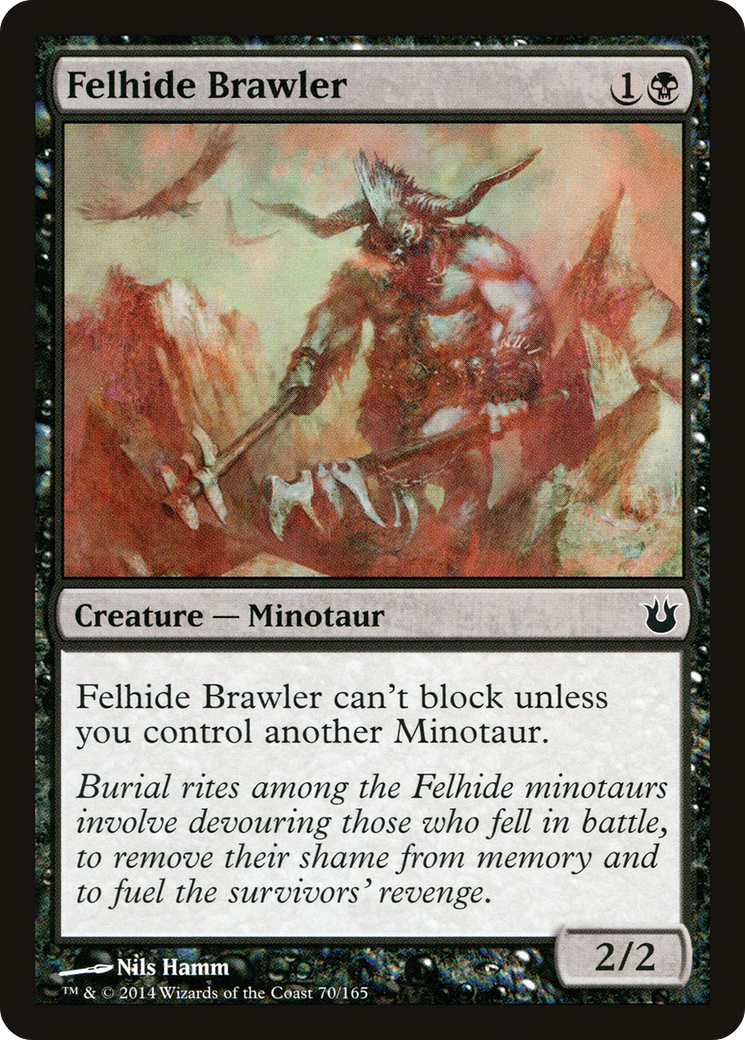 Felhide Brawler [Born of the Gods]-1