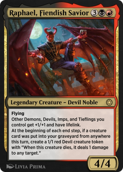 Raphael, Fiendish Savior (HBG-249) - Alchemy Horizons: Baldur's Gate-1