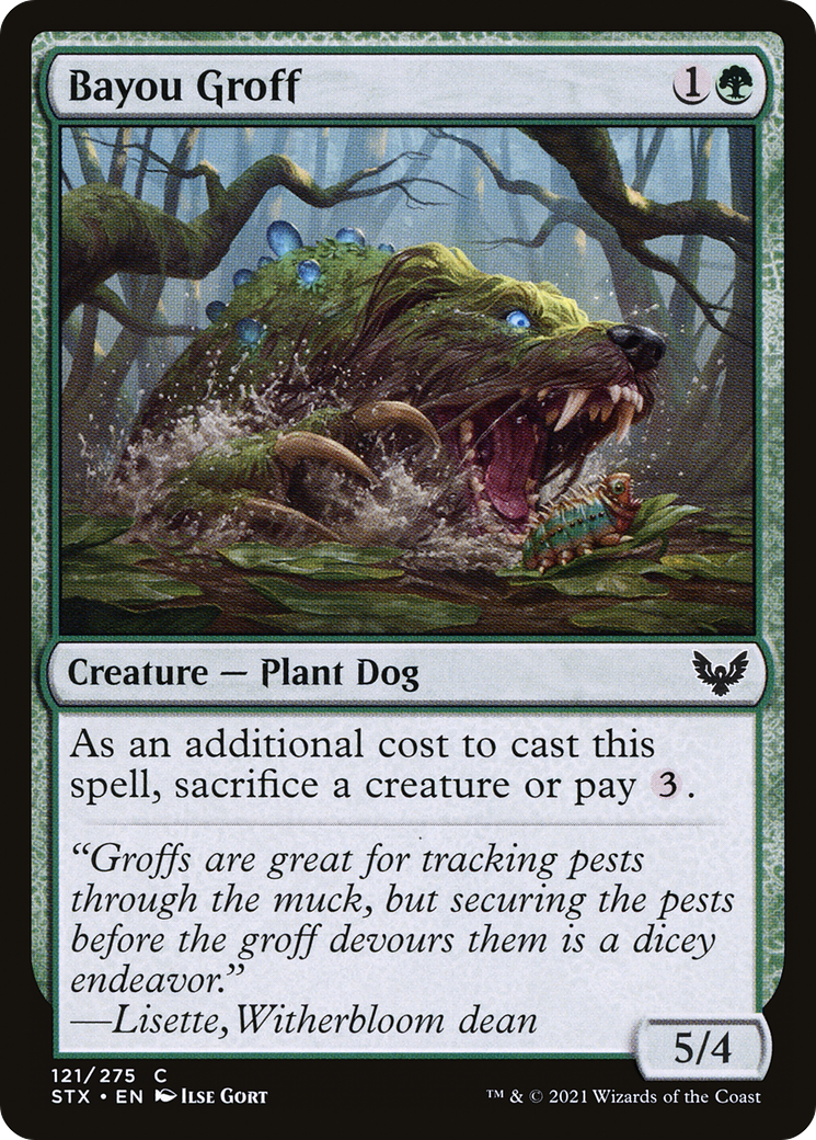 Bayou Groff [Strixhaven: School of Mages]-1