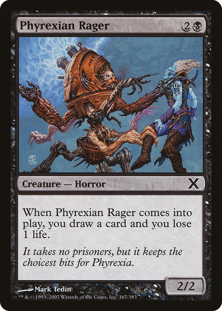 Phyrexian Rager [Tenth Edition]-1