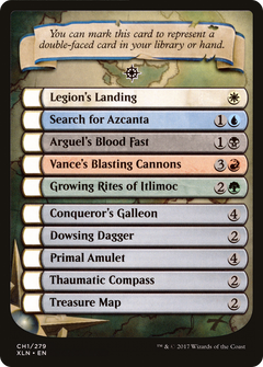Ixalan Checklist [Ixalan Tokens]-1