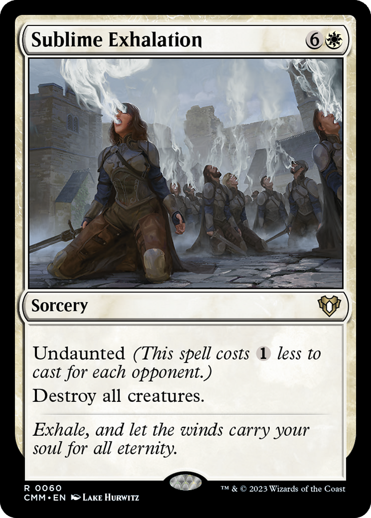Sublime Exhalation [Commander Masters]-1