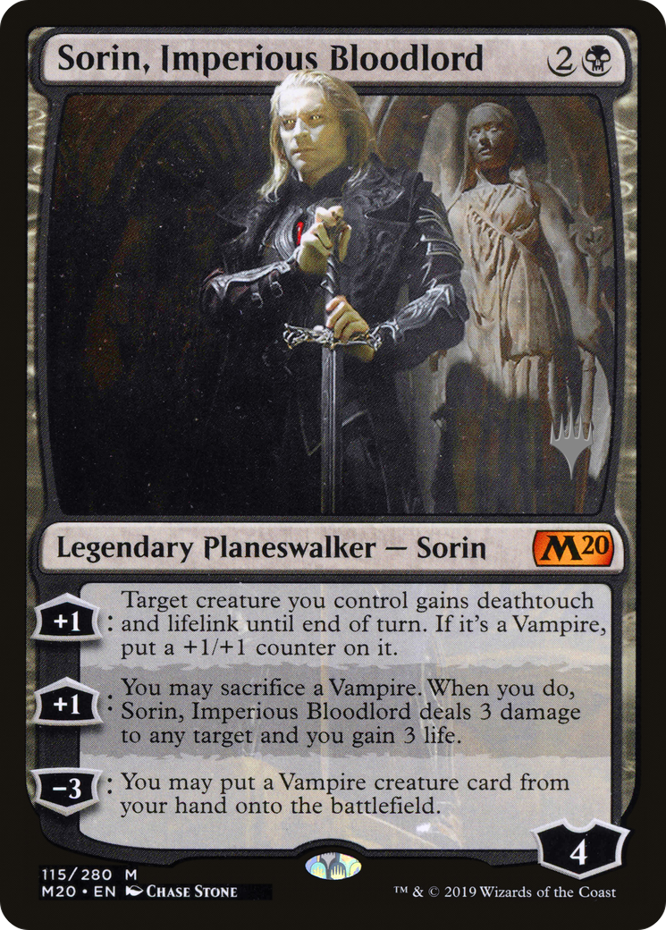 Sorin, Imperious Bloodlord (Promo Pack) [Core Set 2020 Promos]-1