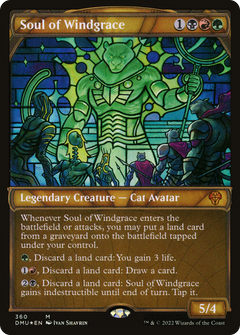 Soul of Windgrace (Showcase Textured) [Dominaria United]-1