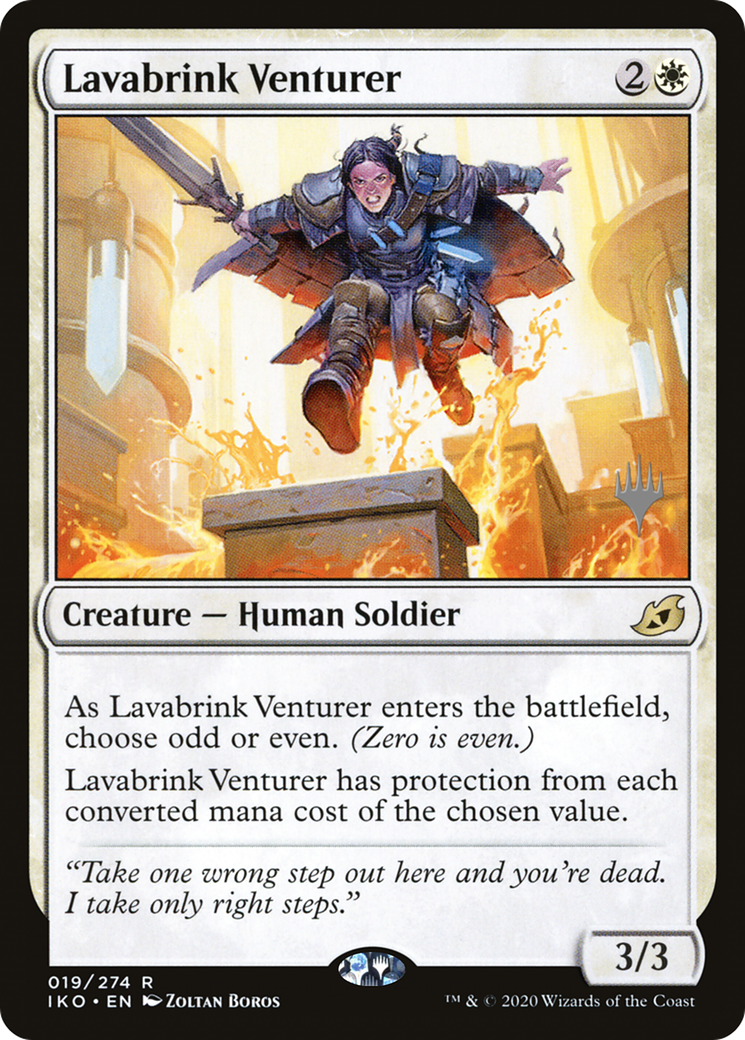 Lavabrink Venturer (Promo Pack) [Ikoria: Lair of Behemoths Promos]-1